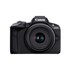 CANON Digitalni fotoaparat, EOS 200D, 24.2 MP, stabilizator slike, ISO 32000, ekran 2.95", Wi-Fi, CMOS, crna